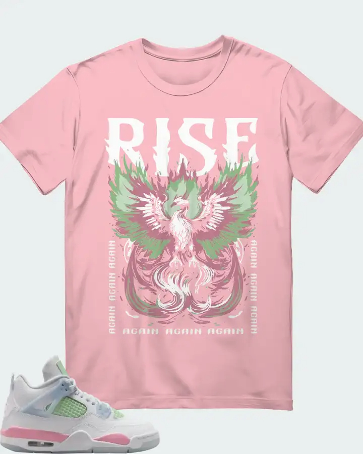 Jordan 4 Retro Valentine's Day (2026)  Sneaker Matching T-Shirt