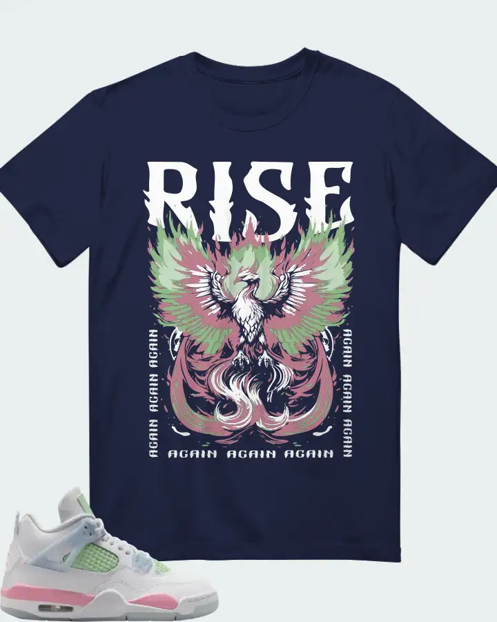 Jordan 4 Retro Valentine's Day (2026)  Sneaker Matching T-Shirt