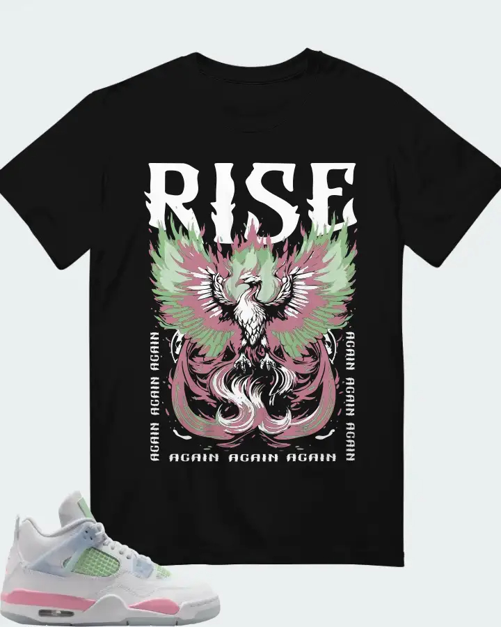 Jordan 4 Retro Valentine's Day (2026)  Sneaker Matching T-Shirt