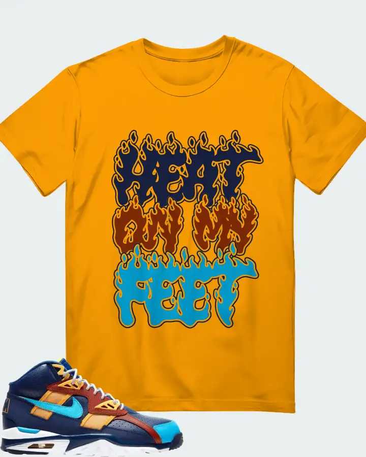 Nike Air Trainer SC High Los Angeles Rams  Sneaker Matching T-Shirt