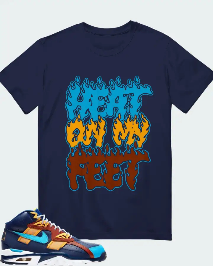 Nike Air Trainer SC High Los Angeles Rams  Sneaker Matching T-Shirt