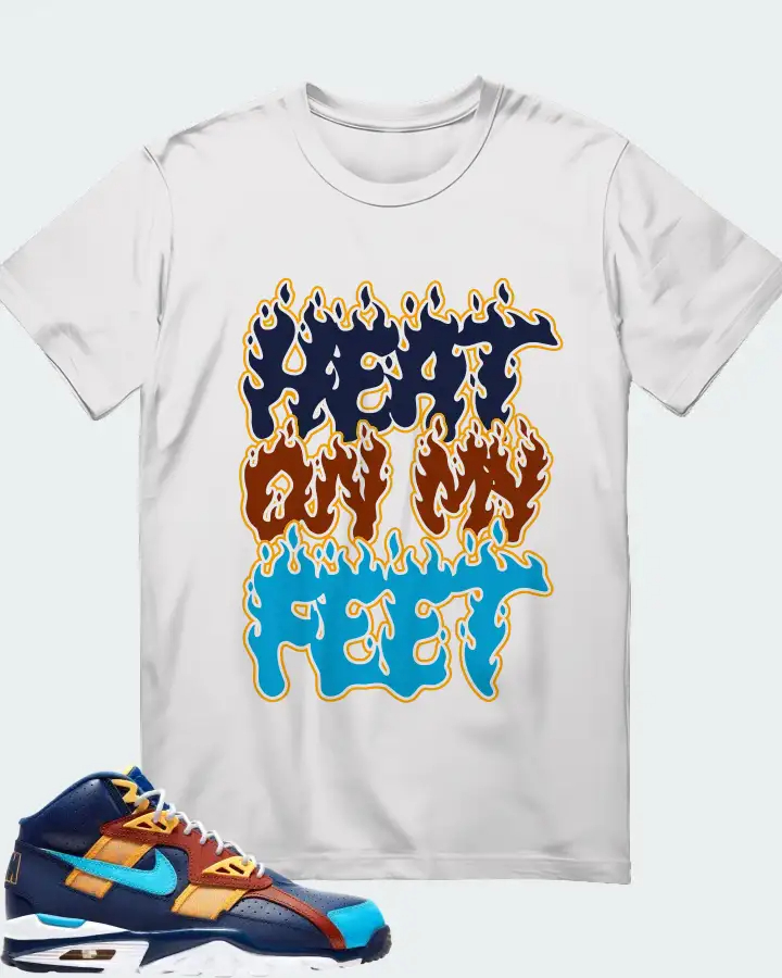 Nike Air Trainer SC High Los Angeles Rams  Sneaker Matching T-Shirt