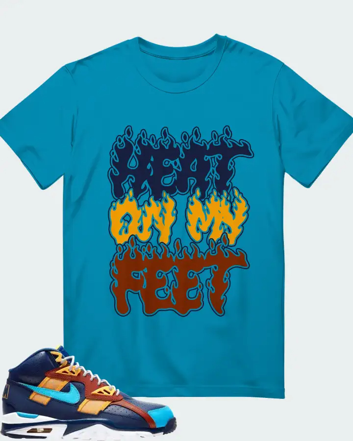 Nike Air Trainer SC High Los Angeles Rams  Sneaker Matching T-Shirt