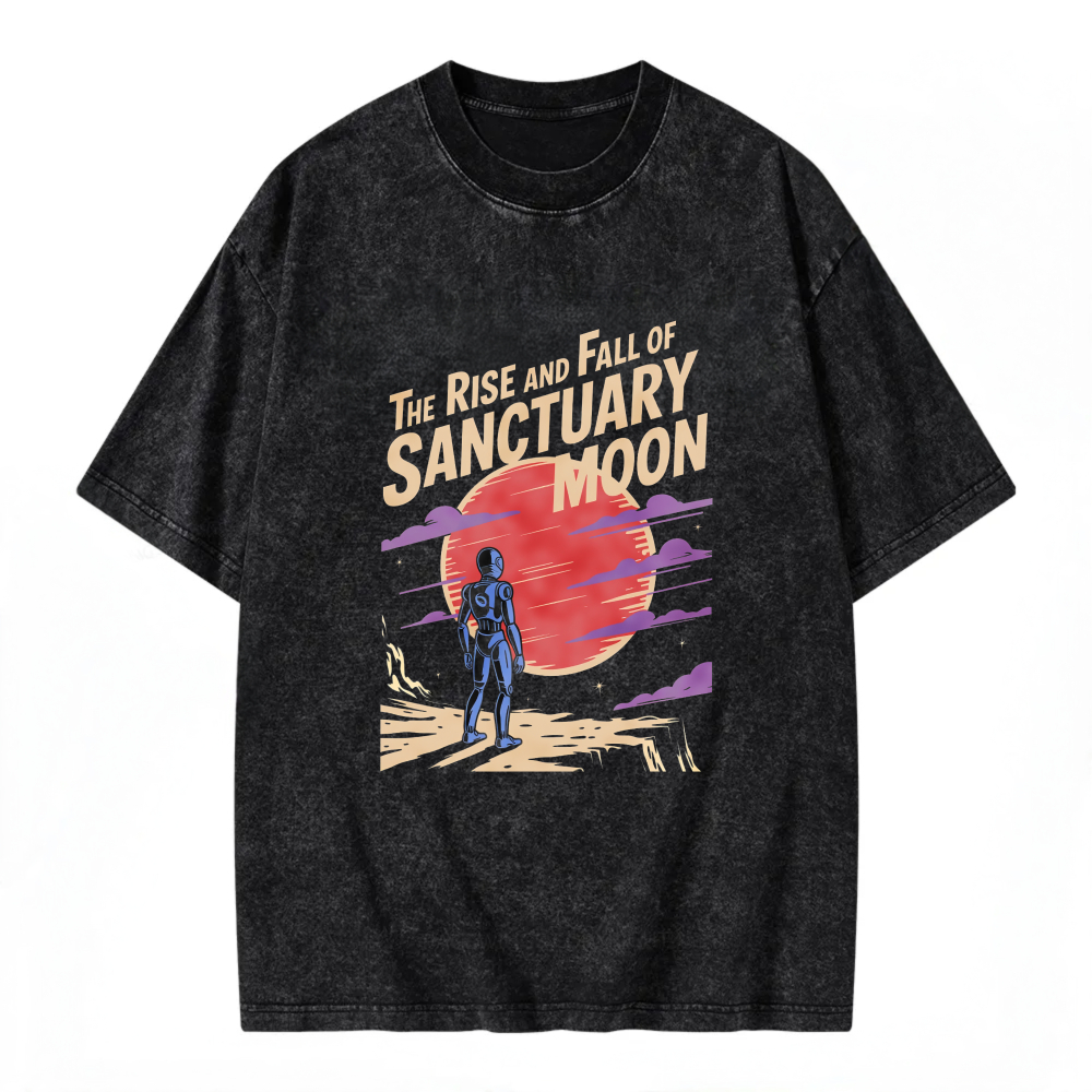 Unisex Washable T-shirt The Rise And Fall Of Sanctuary Moon