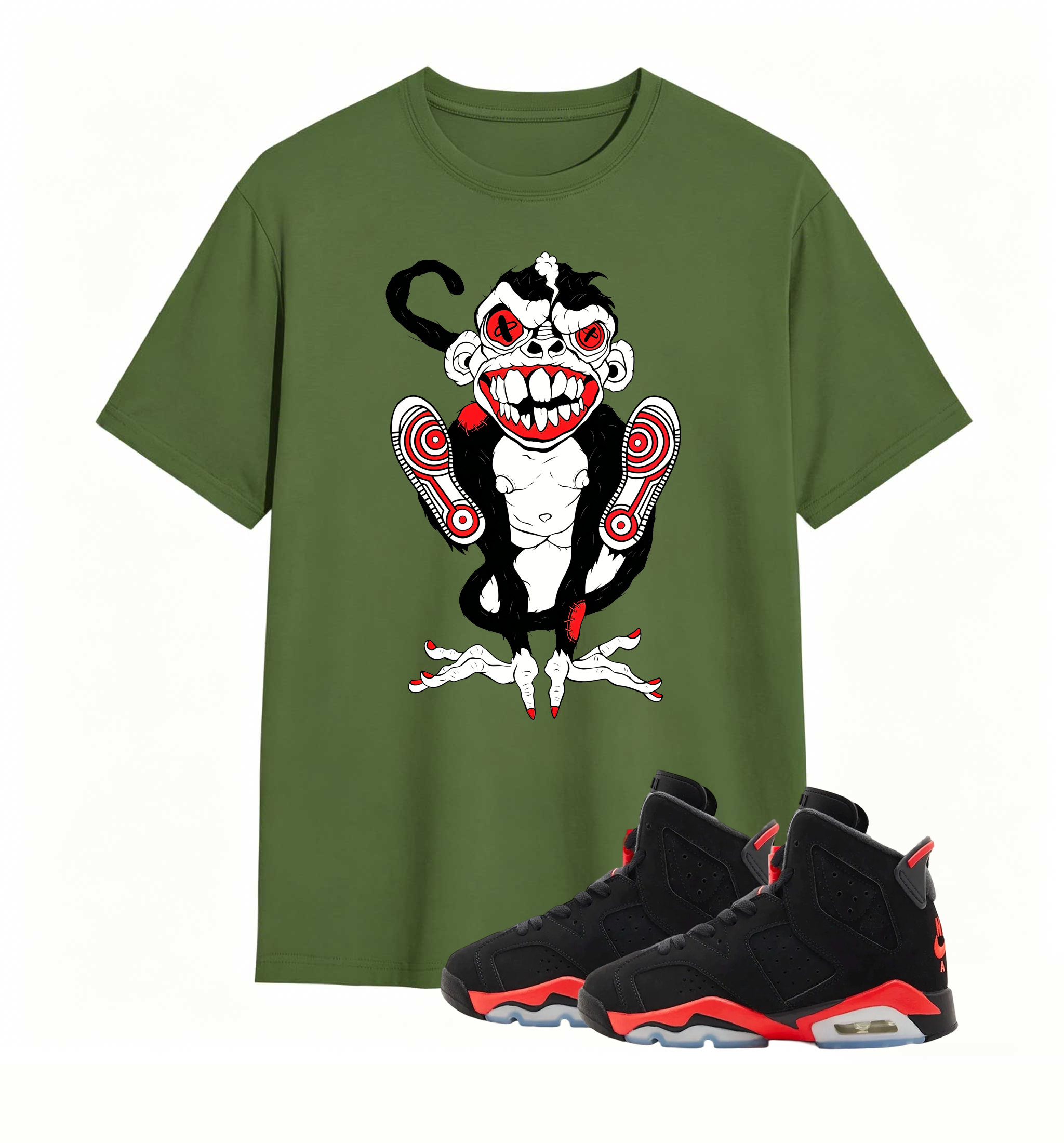 Psycho Monkey Tee Air Jordan 6