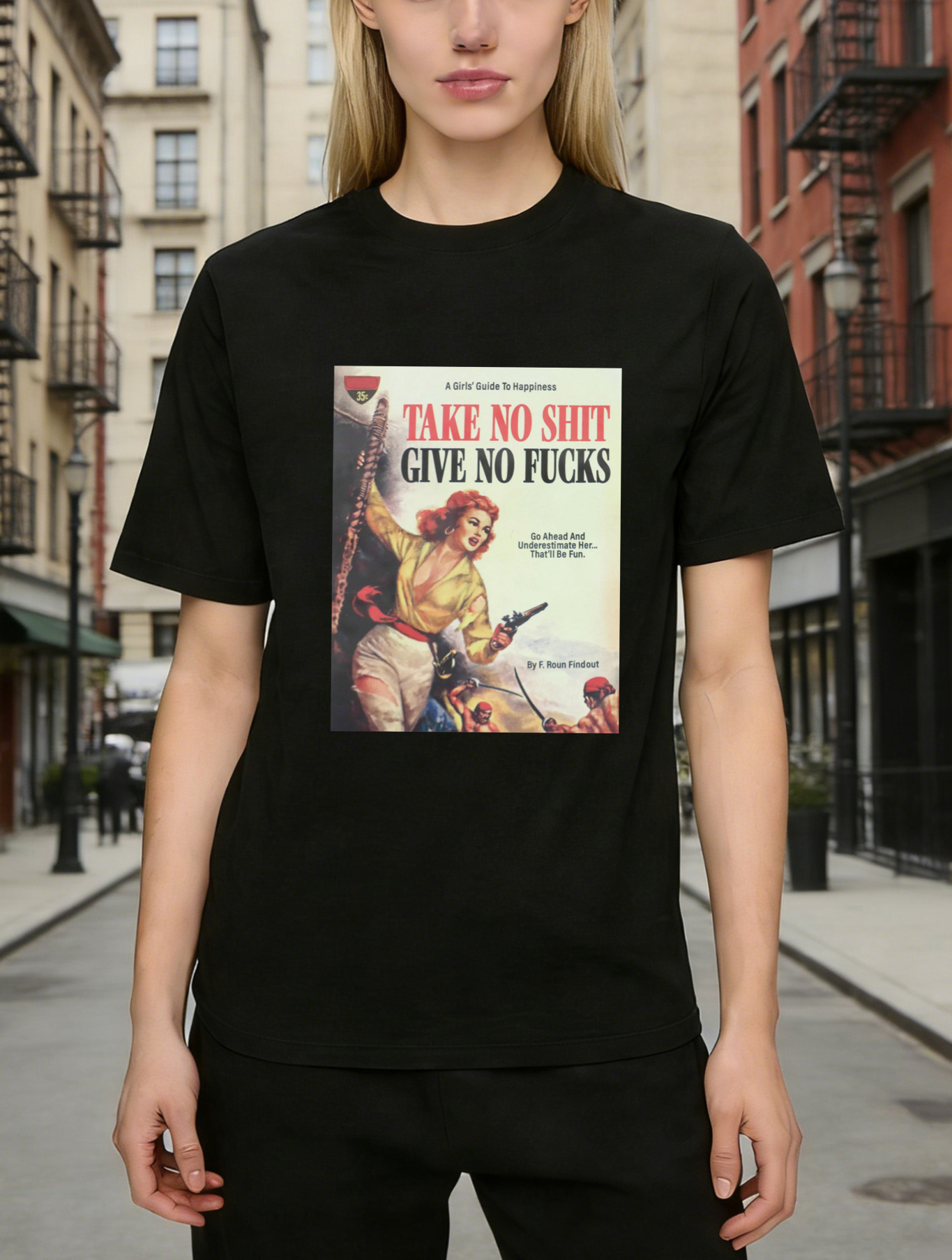 Take No Shit Give No Fucks tshirt 100% cotton