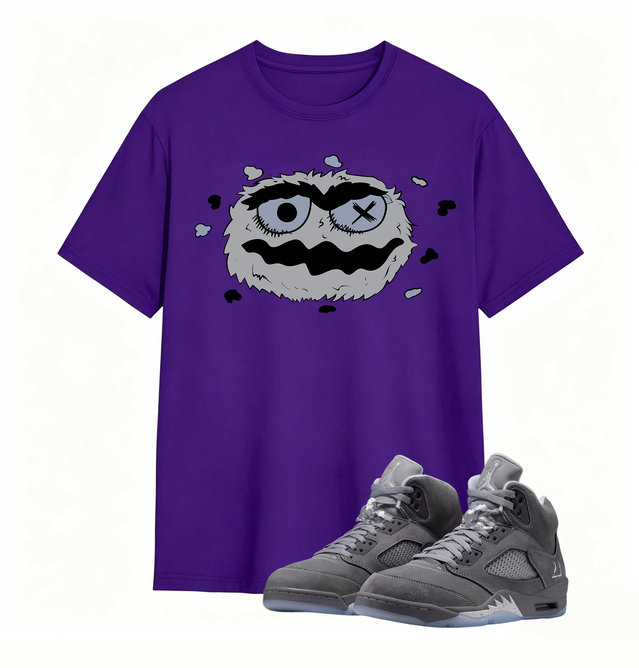Dark Art Giant Creature And Child AJ5 Casual Tee