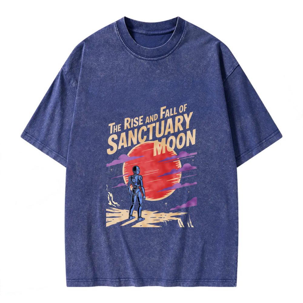 Unisex Washable T-shirt The Rise And Fall Of Sanctuary Moon