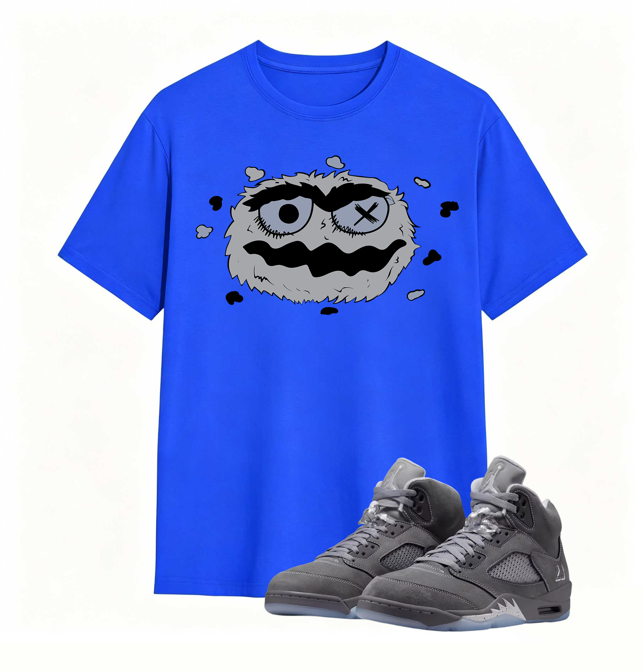 Dark Art Giant Creature And Child AJ5 Casual Tee