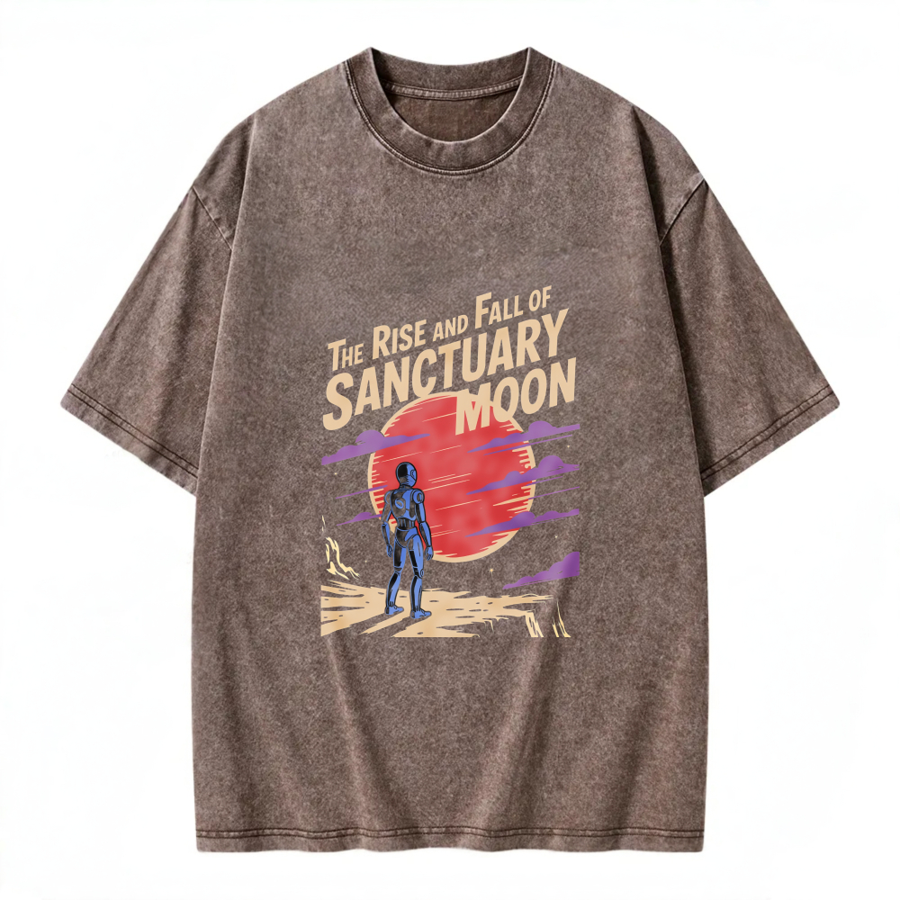 Unisex Washable T-shirt The Rise And Fall Of Sanctuary Moon