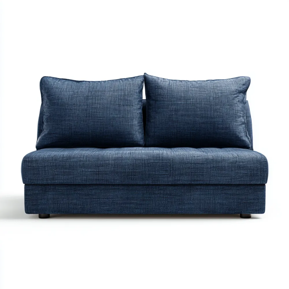 2-Sitzer-Sofa 150x90x85 cm Stoff Blau – Modernes Design-Softanivo