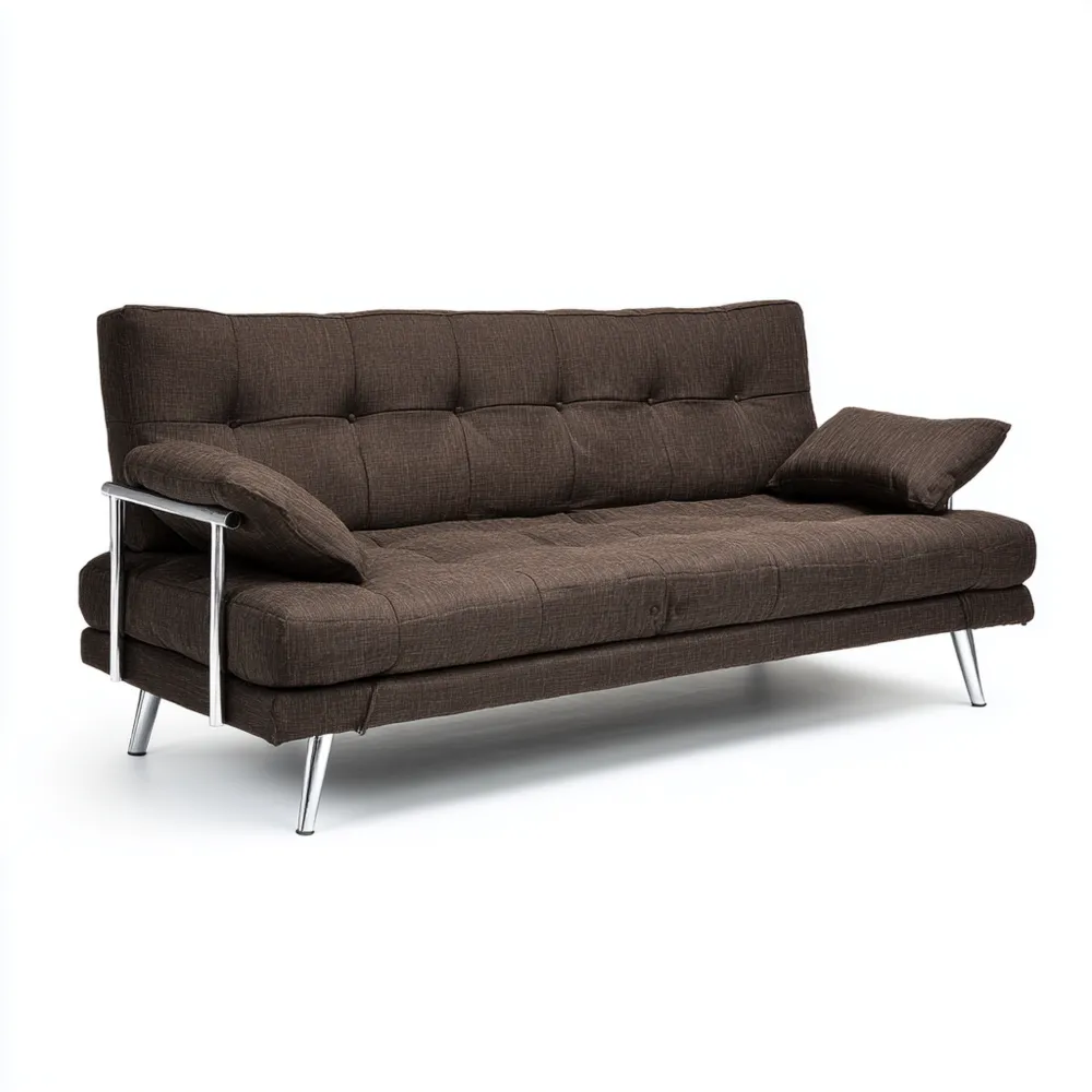 2-Sitzer-Sofa Stoff 180x85x75 cm – Dunkelbraun – Modernes Design-Stoneivano