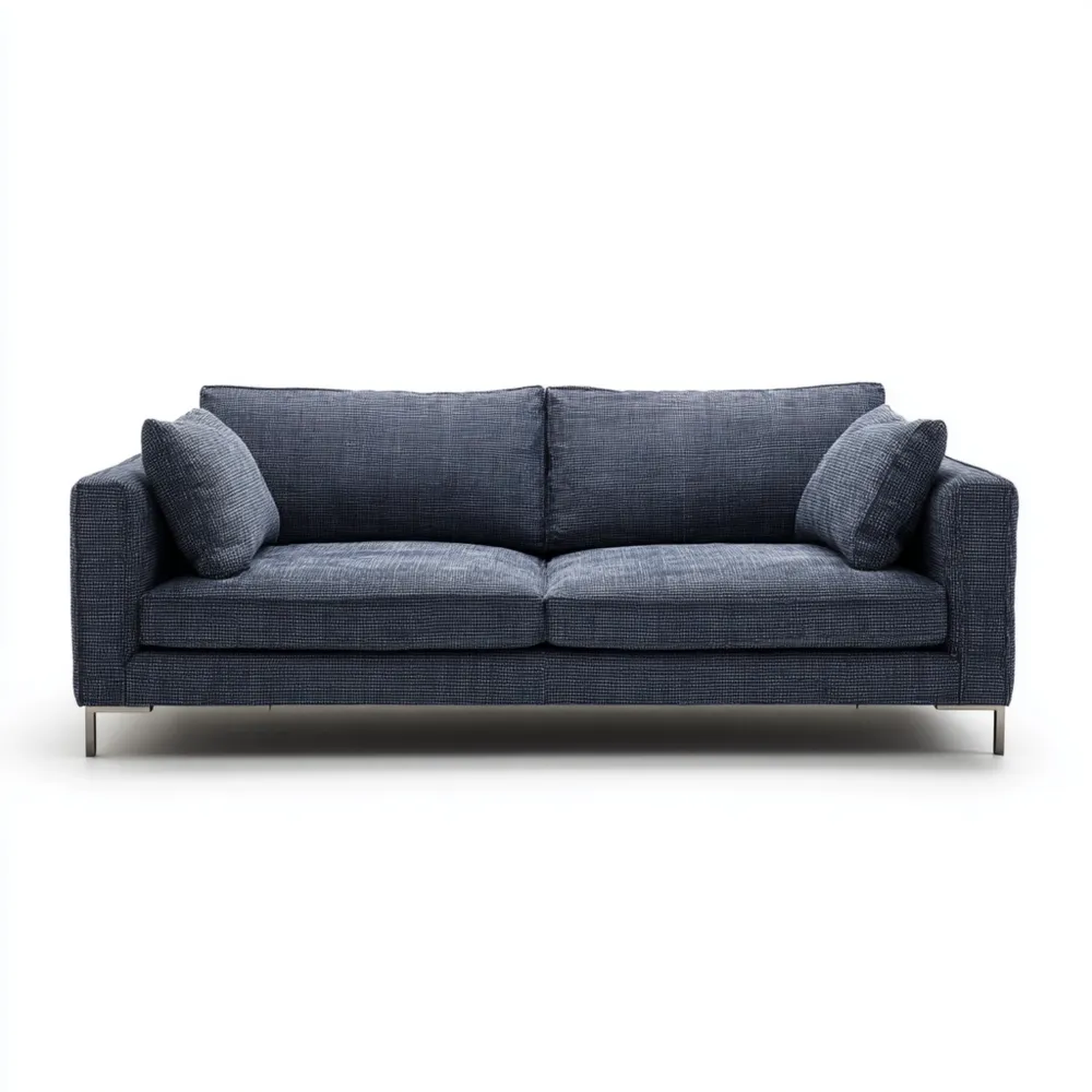 2-Sitzer-Sofa Stoff 180x85x75 cm - Dunkelblau - Modernes Design-Easeivor