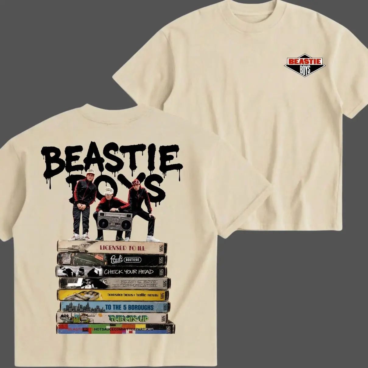 Beastie Boys Hip Hop Music Band Shirt Vintage Album T-Shirt