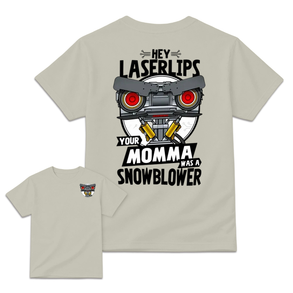 Short Circuit Shirt, Hey Laser Lip Your Mama Was A Snowblower Tee, Classic 80s Movie T-Shirt
