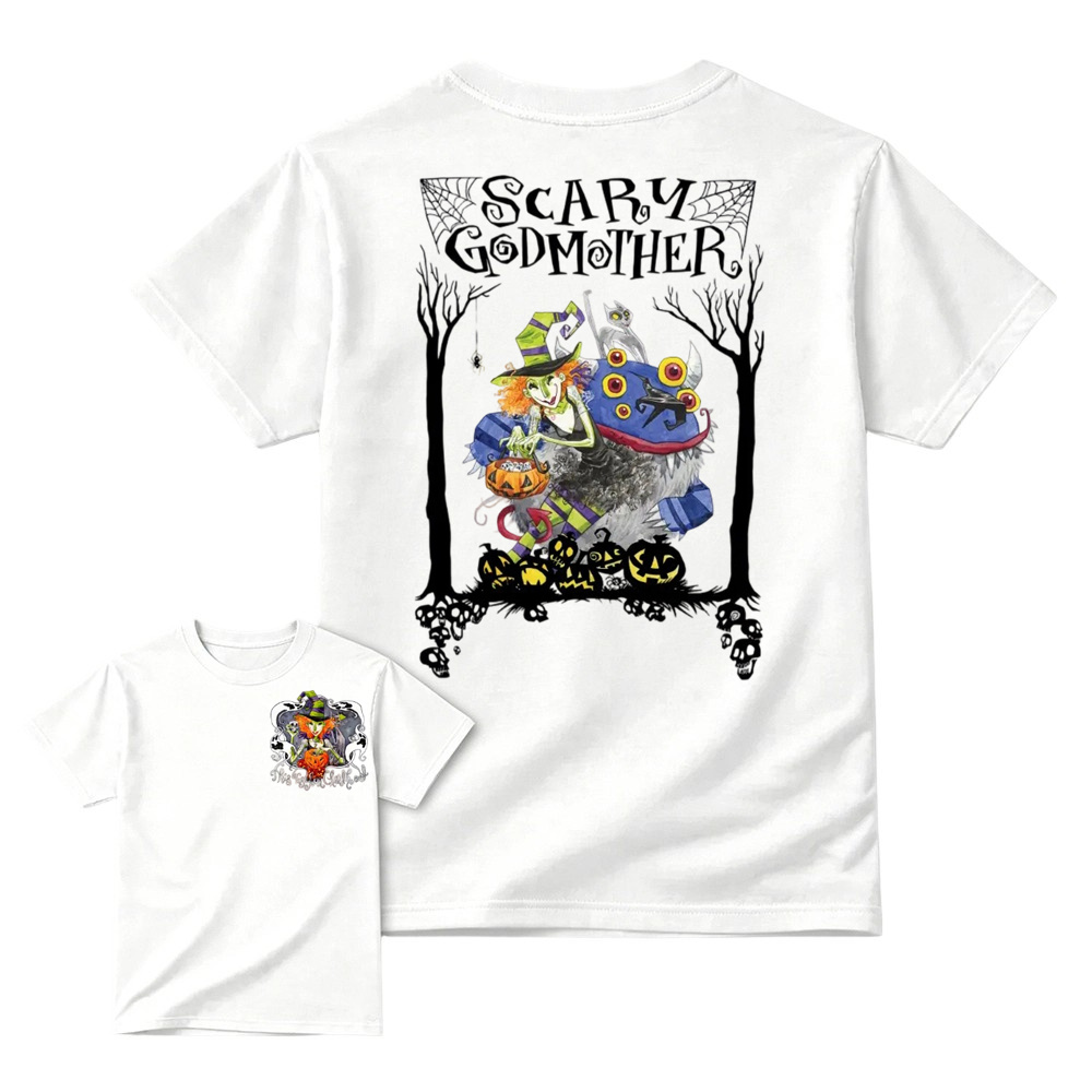 Scary Godmother Shirt, Old Movie Halloween Shirt, Movie Halloween Shirt, Halloween Shirts, Horror Shirt, Gift for Men and Women, MADE IN USA