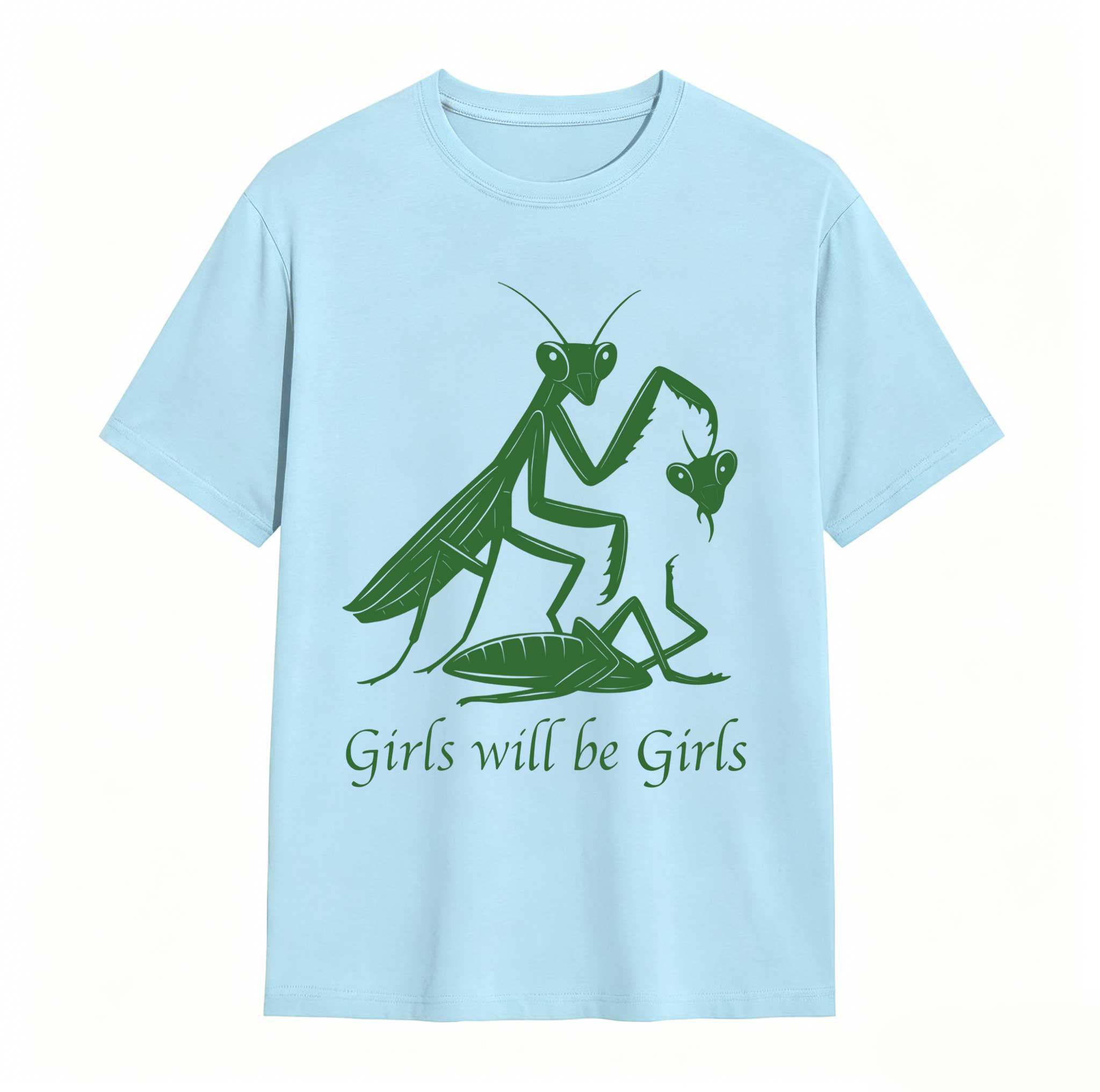 Dorawear™ Girls Will Be Girls Oversize Unisex  T-Shirt for Women and Men's Unisex Fit Batik Cotton Oversize Streetwear Menswear Super Soft Pre-Shrunk