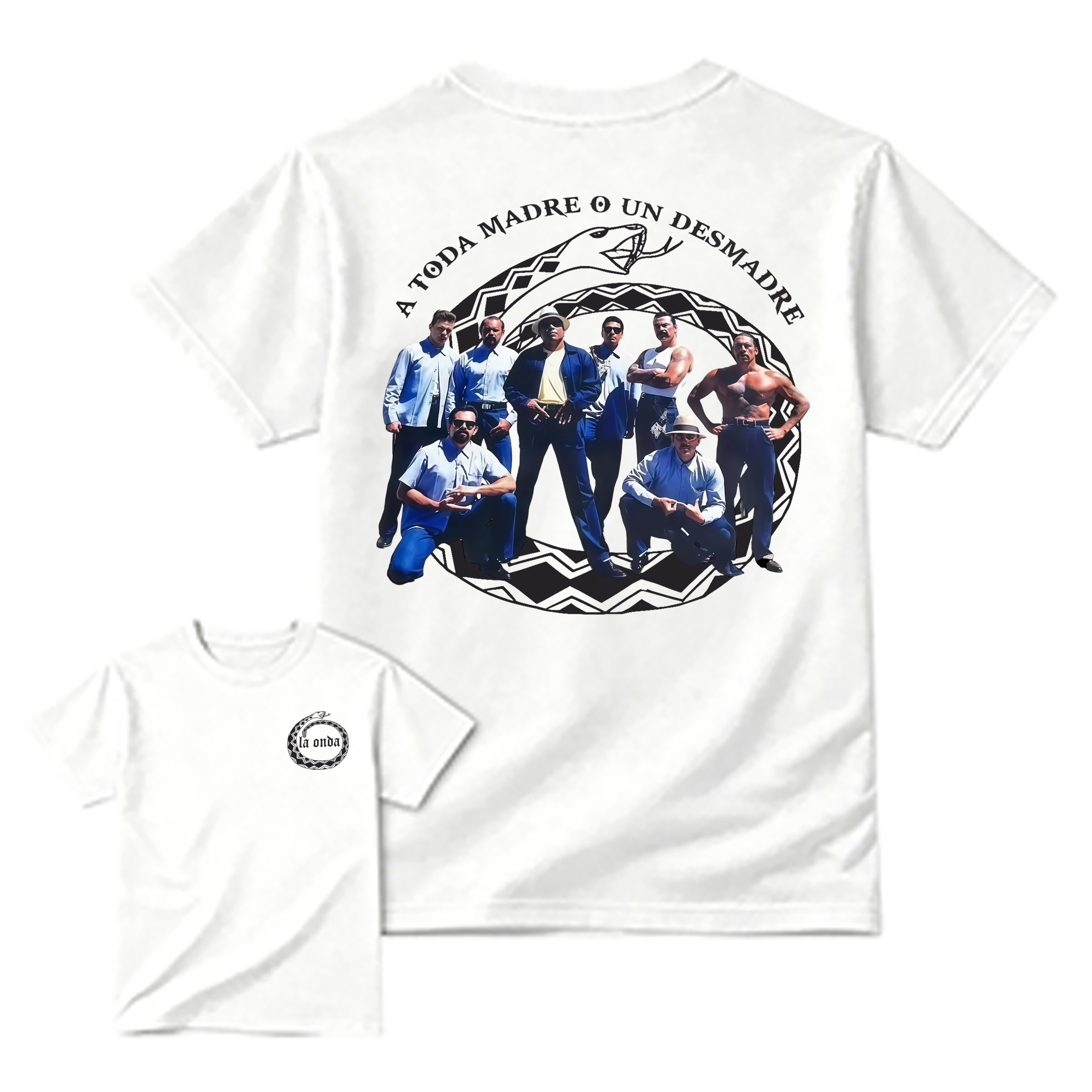 "A Toda Madre O Un Desmadre"- Vintage Chicano Homies T-shirt