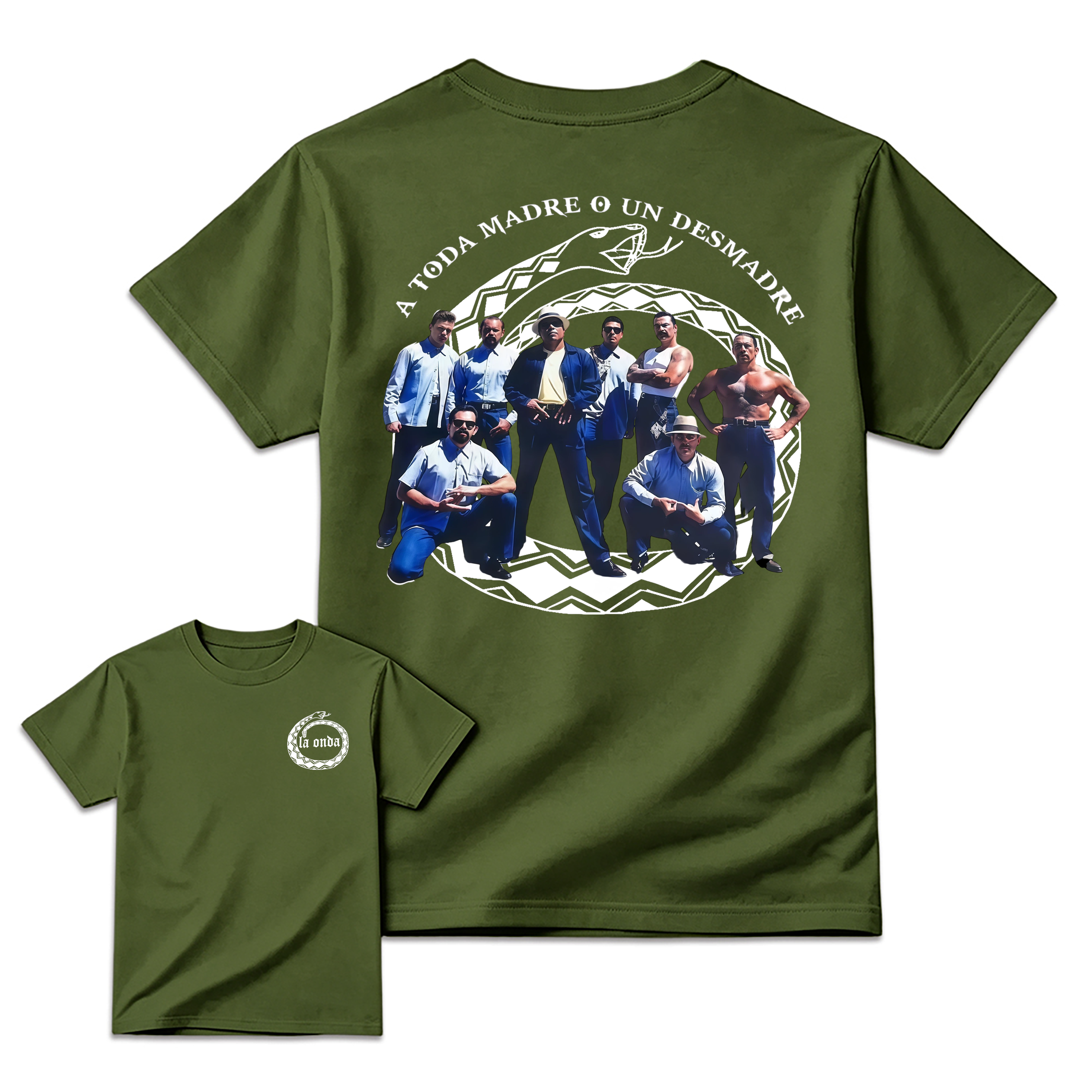 "A Toda Madre O Un Desmadre"- Vintage Chicano Homies T-shirt