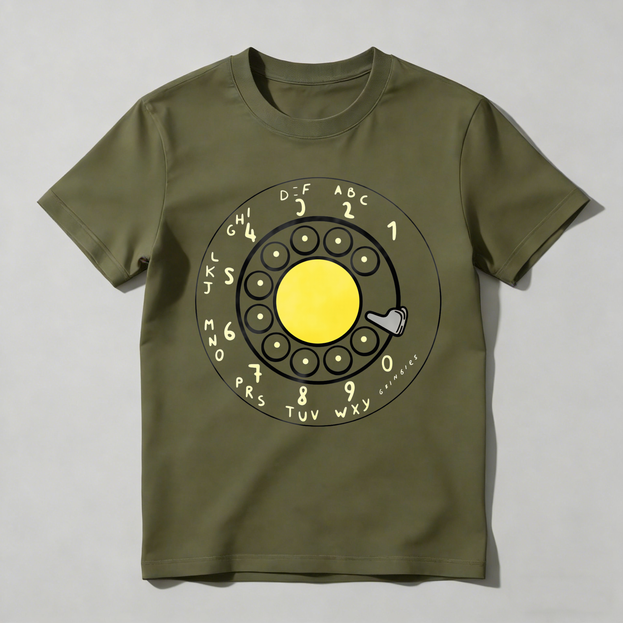  Dorawear™ Rotary Dial Vintage DW T-Shirt  
