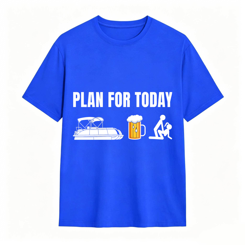 Dorawear™ Plan For Today Boat Beer And Yoga Unisex Classic T-shirt