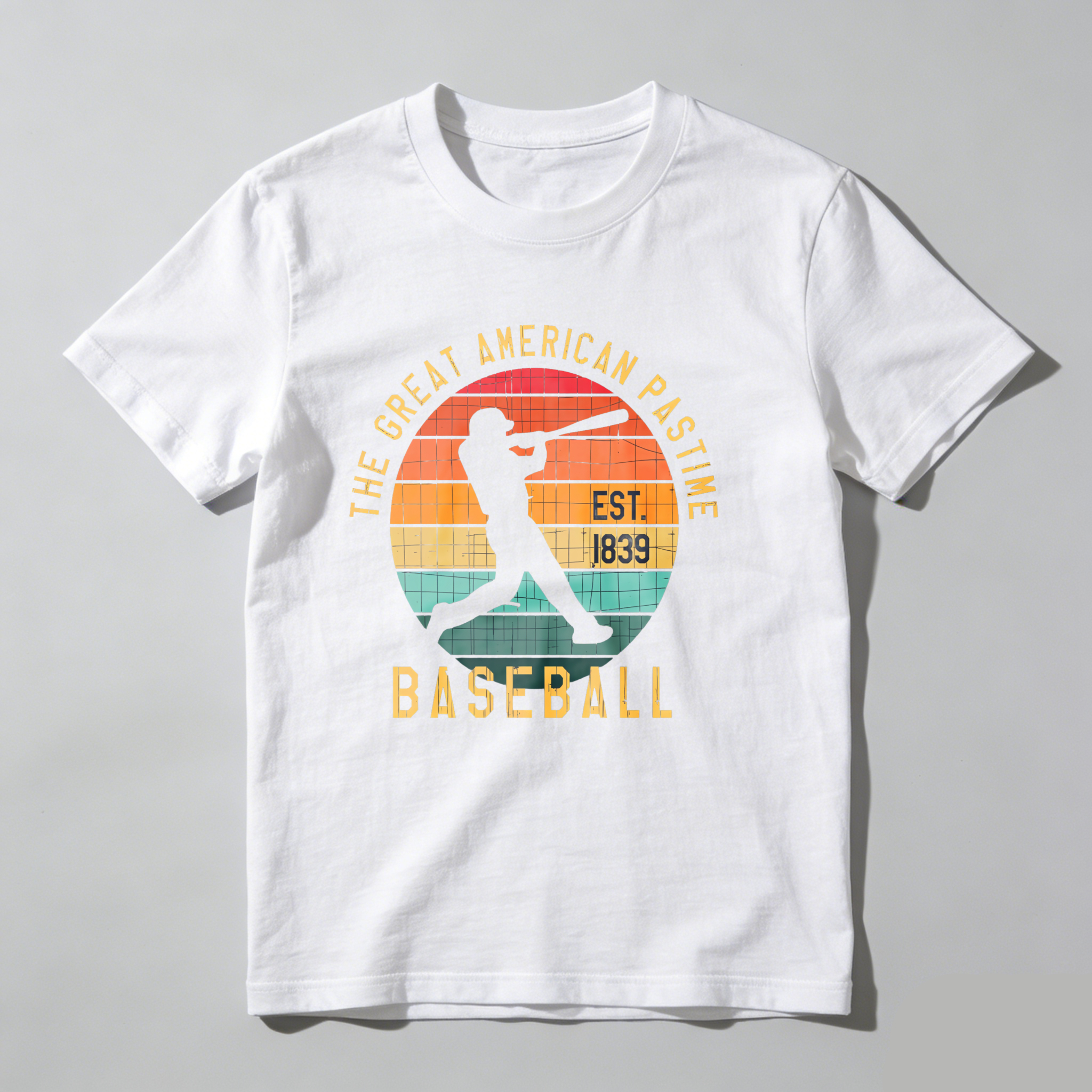 Dorawear™The Great American Pastime Baseball Est 1839 T Shirt