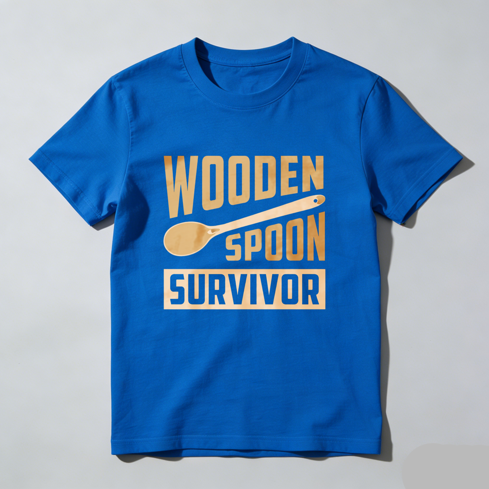 Dorawear™ Wooden Spoon Survivor Pure Cotton Short Sleeve T Shirt-Dorawear