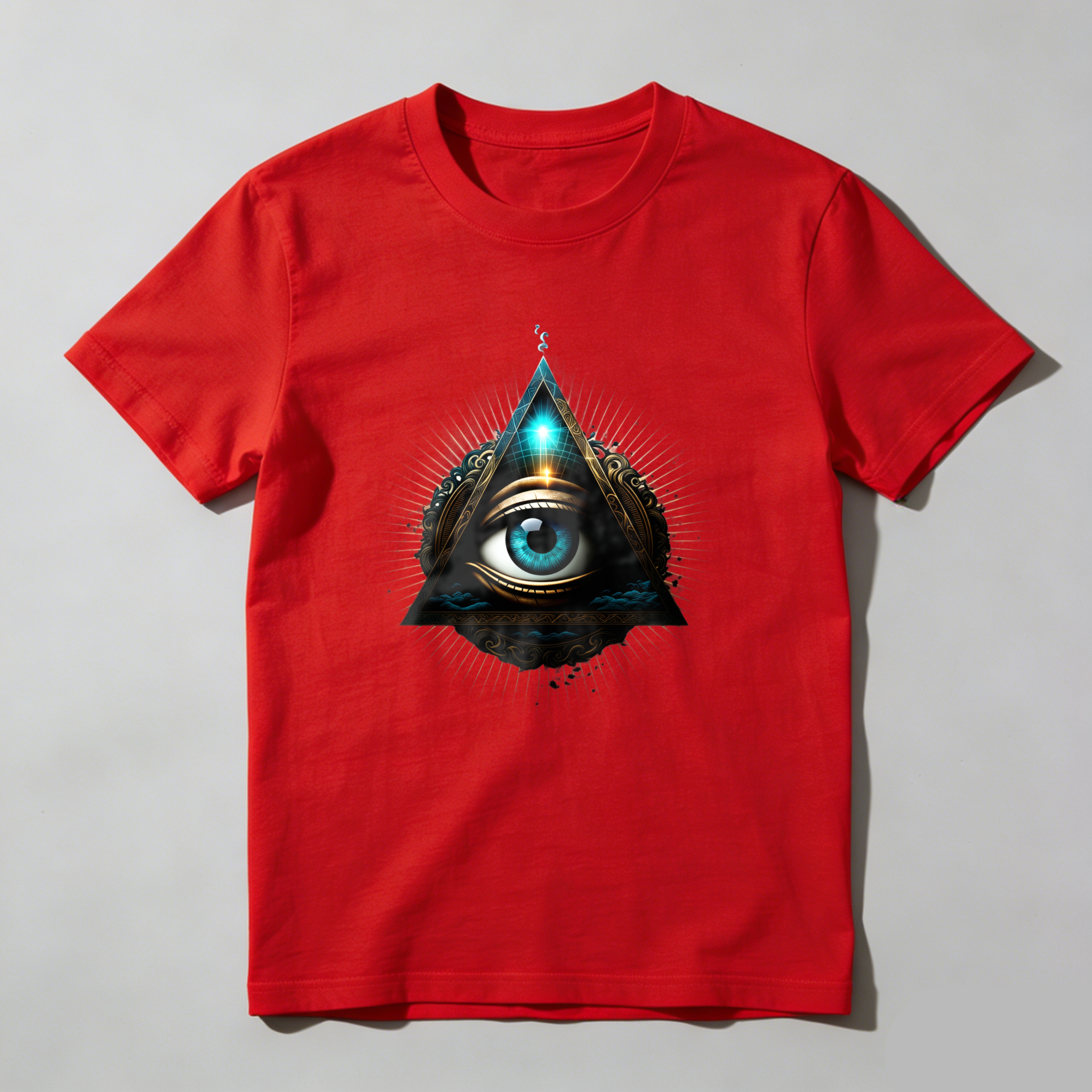 Dorawear™ All Seeing Eye Pyramid Symbol T Shirt