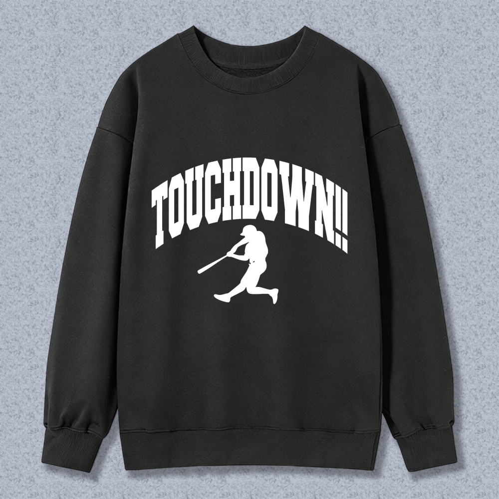 Dorawear™ Touchdown Football Player Silhouette Unisex Classic Sweatshirt
