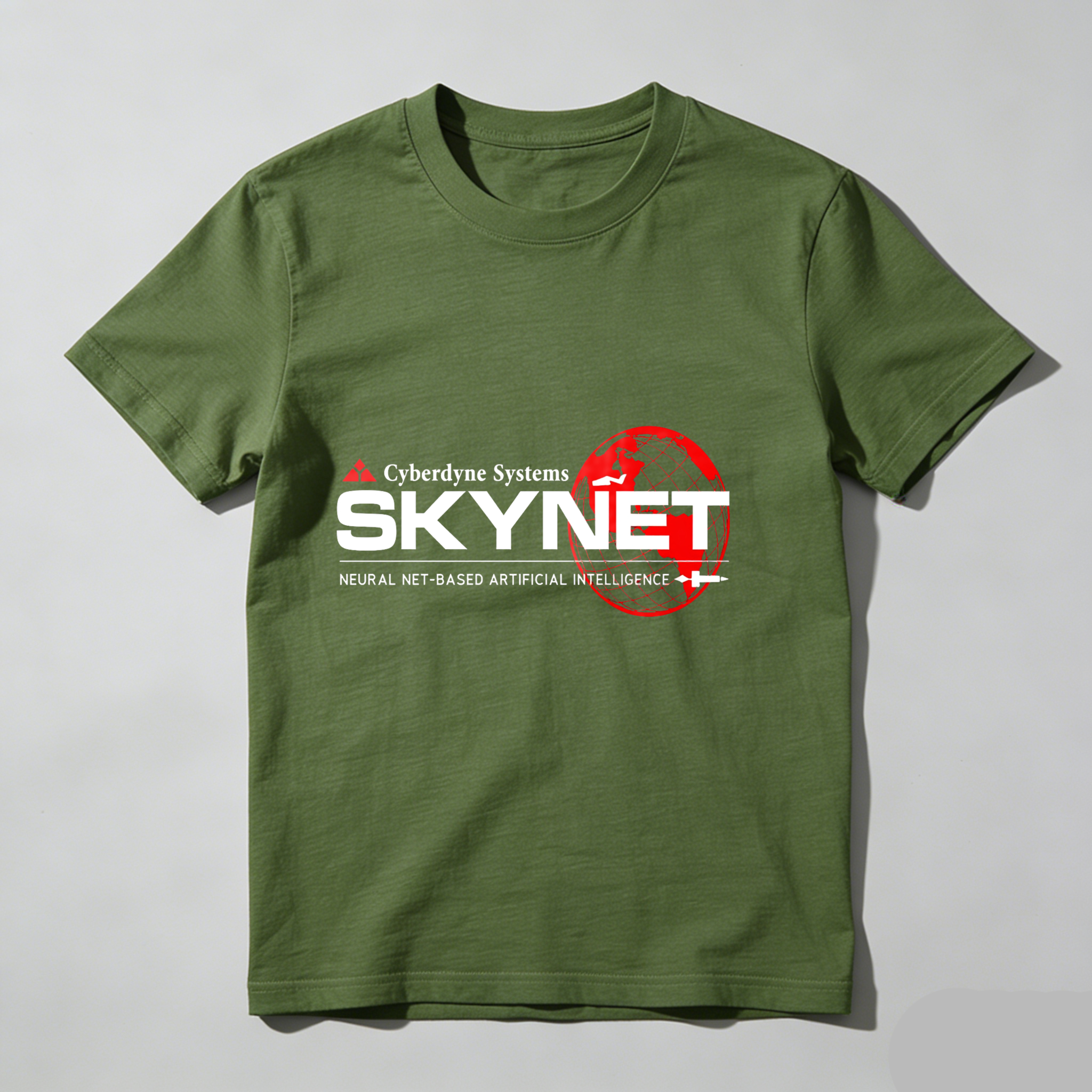 Dorawear Cyberdyne Systems Skynet Neural Net Based Artificial Intelligence T Shirt