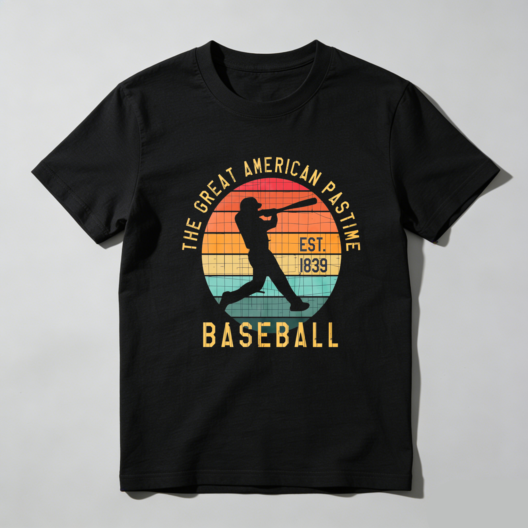 Dorawear™The Great American Pastime Baseball Est 1839 T Shirt