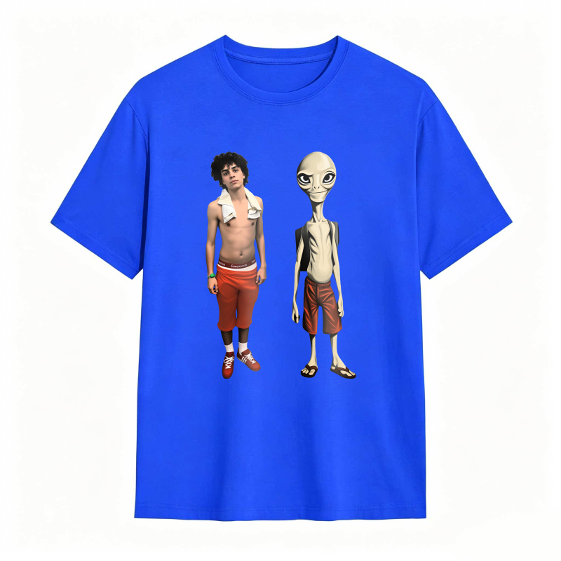 Dorawear™ Alien And Human Character Design Unisex Classic T-shirt