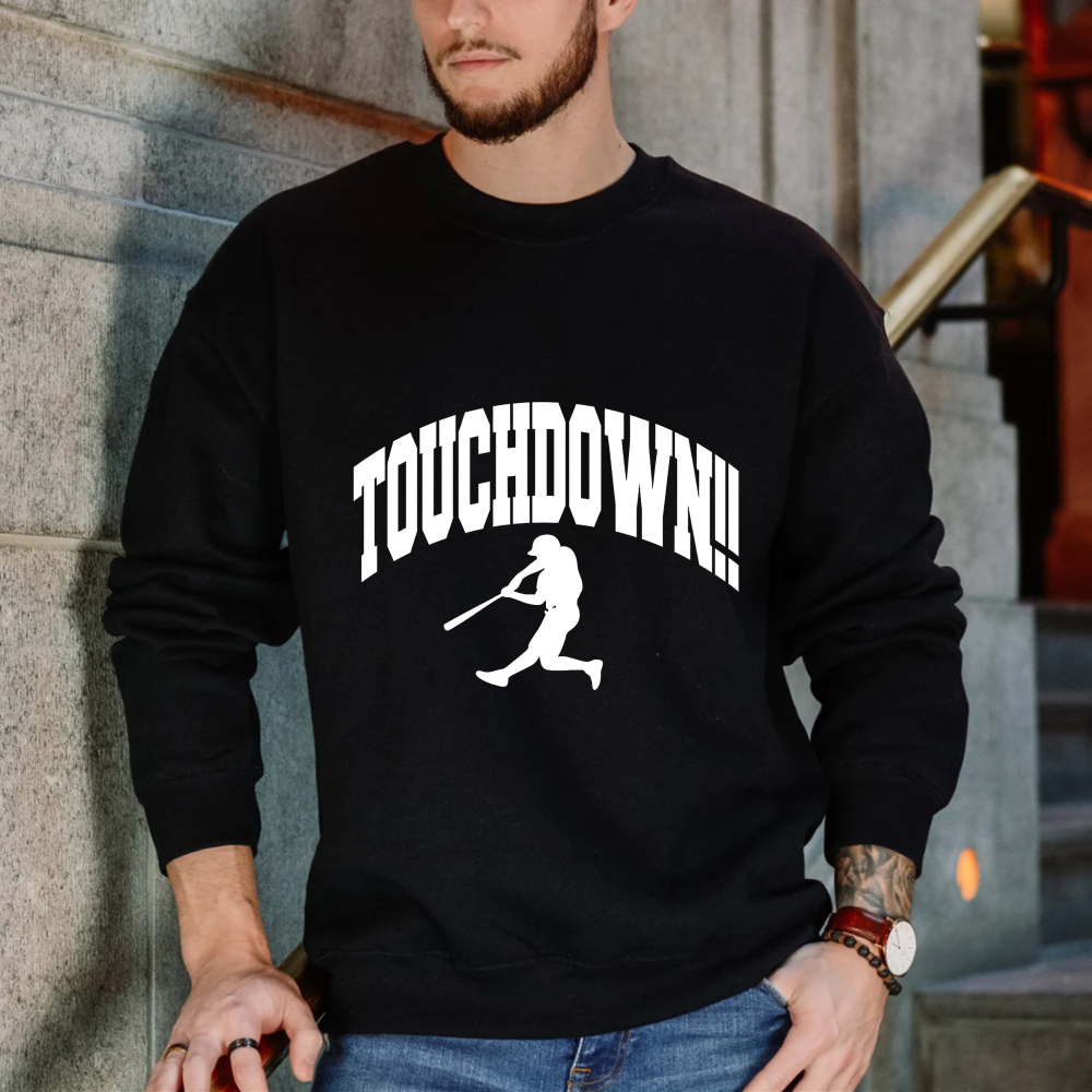 Dorawear™ Touchdown Football Player Silhouette Unisex Classic Sweatshirt