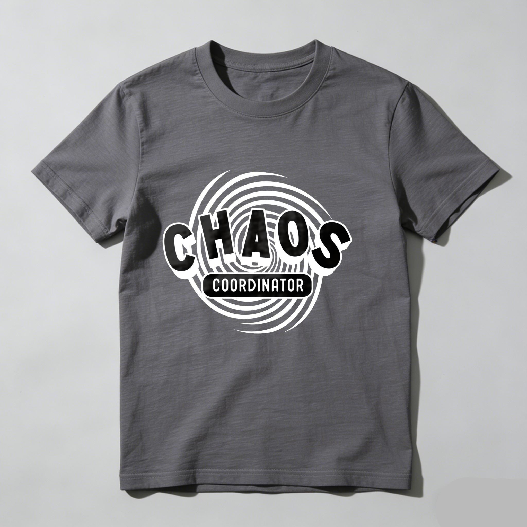 Dorawear™ Chaos Coordinator Spiral Design Pattern T Shirt