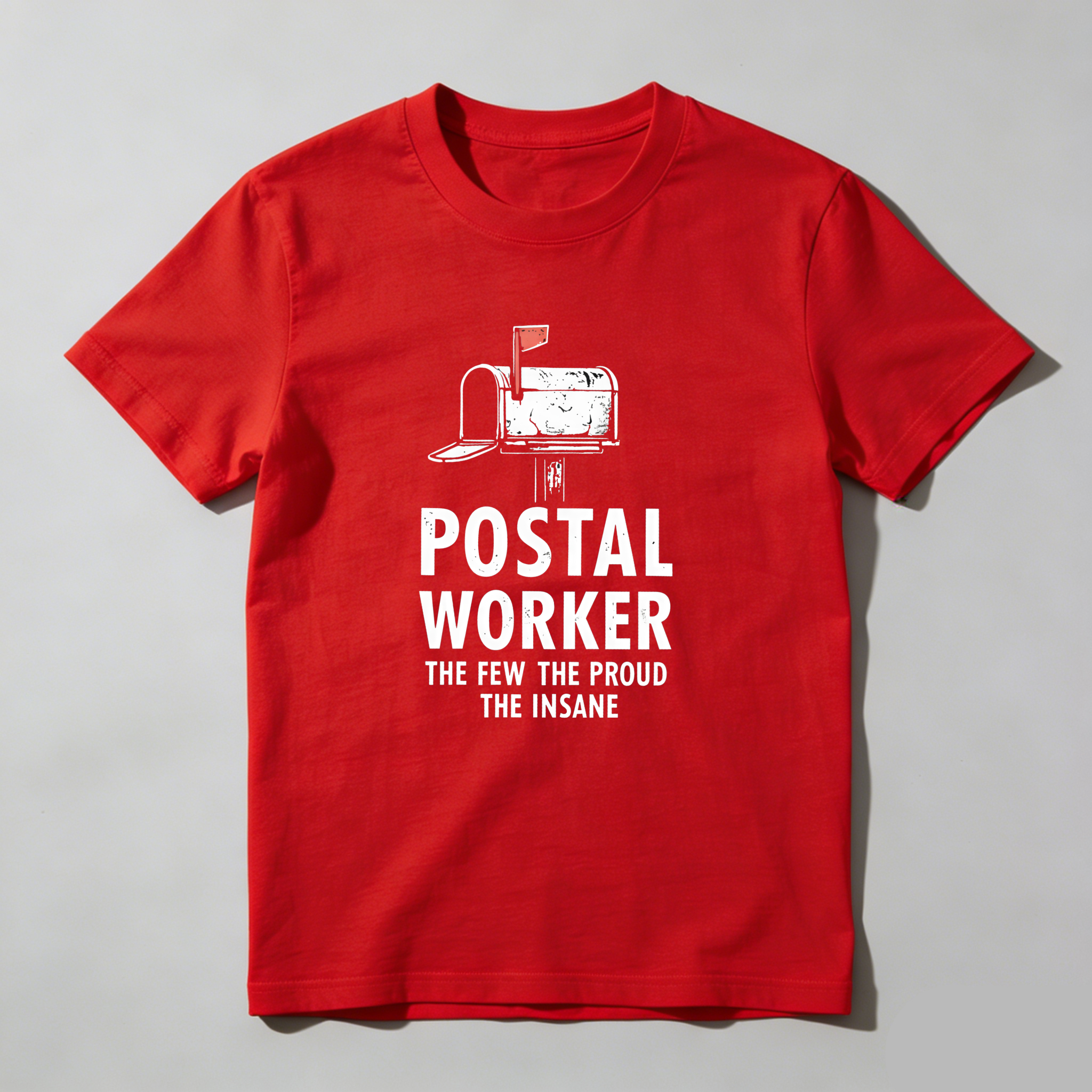 Dorawear™  Postal Worker The Few The Proud The Insane T Shirt