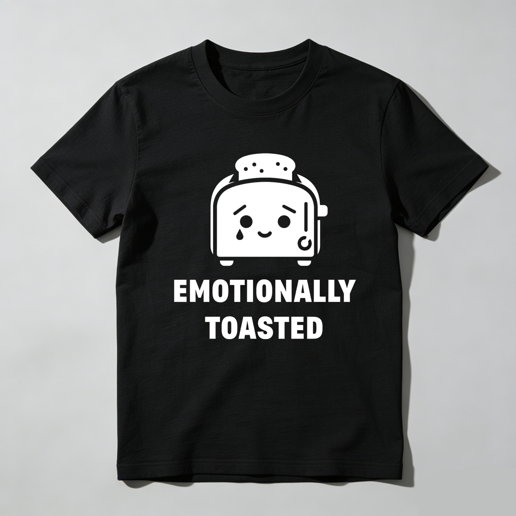Dorawear Emotionally Toasted Toast With Tears T Shirt