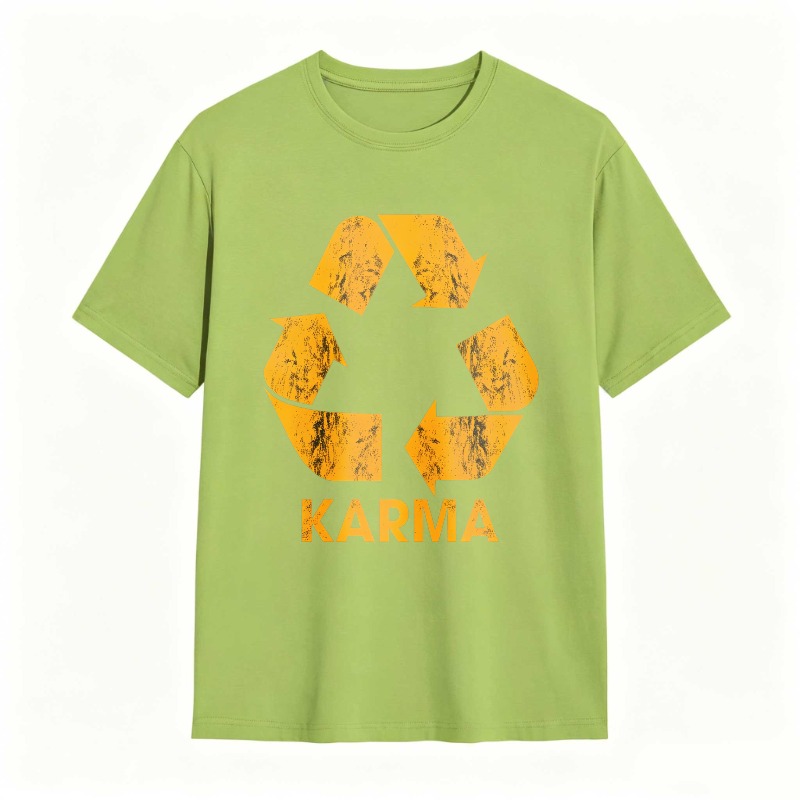 Dorawear™Recycling Symbol Karma Unisex Classic T-shirt