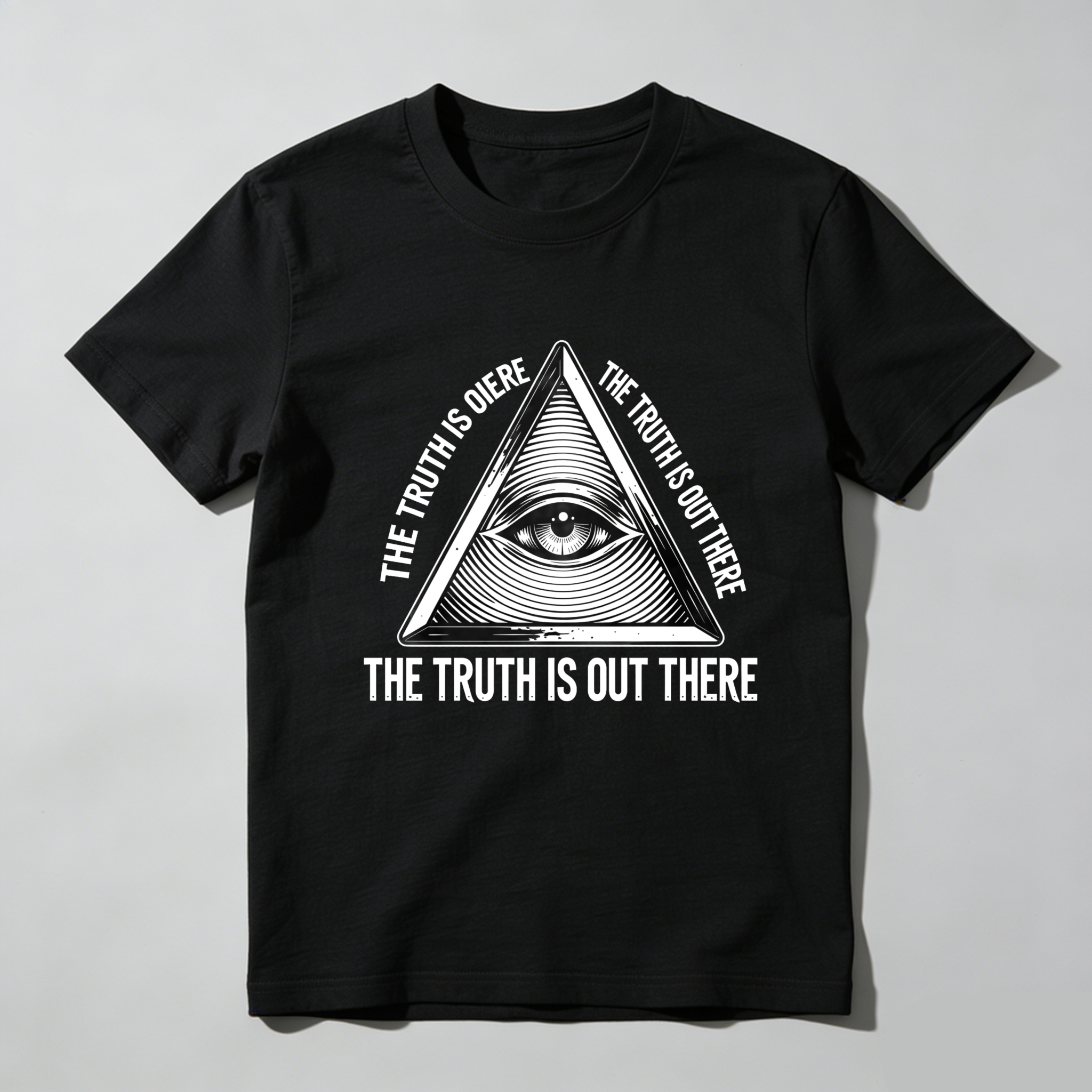 Dorawear™The Truth Is Out There Eye In Triangle  T Shirt