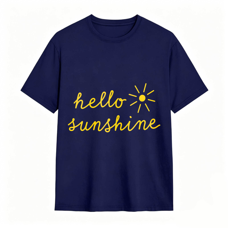 Dorawear™Hello Sunshine With Sun Icon Unisex Classic T-shirt
