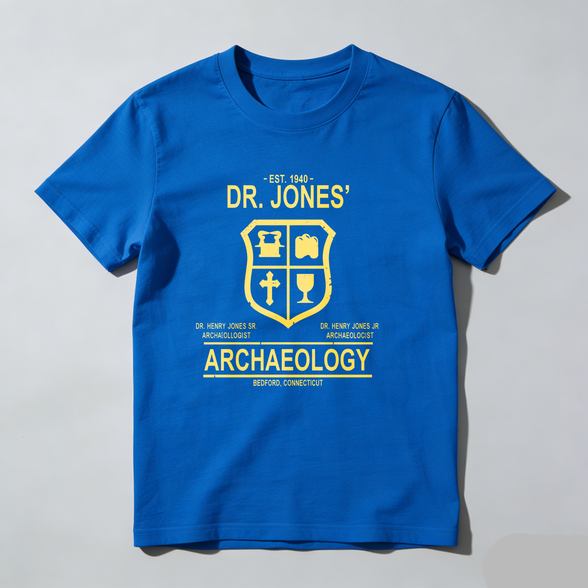 Dorawear™ Dr Jones Archaeology Crest Design T Shirt