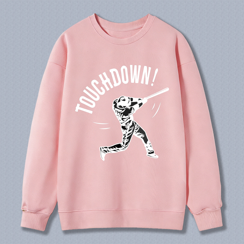 Dorawear™ Touchdown Baseball Player Graphic Unisex Classic Sweatshirt