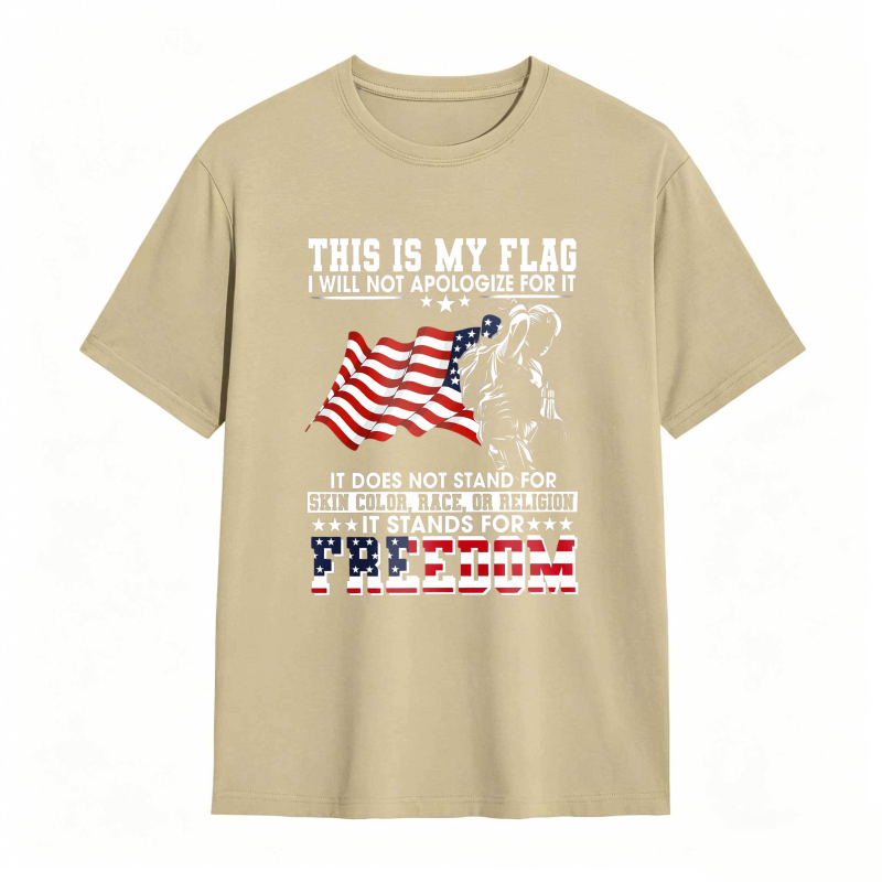 Dorawear™ American Flag Skeleton Freedom Statement Unisex Classic T-shirt
