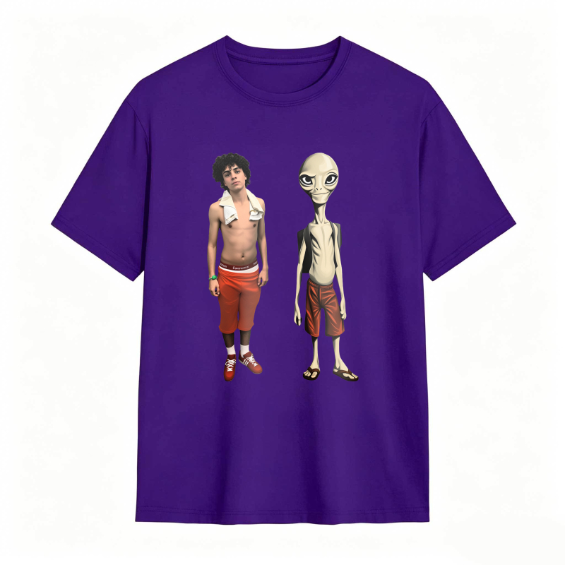 Dorawear™ Alien And Human Character Design Unisex Classic T-shirt