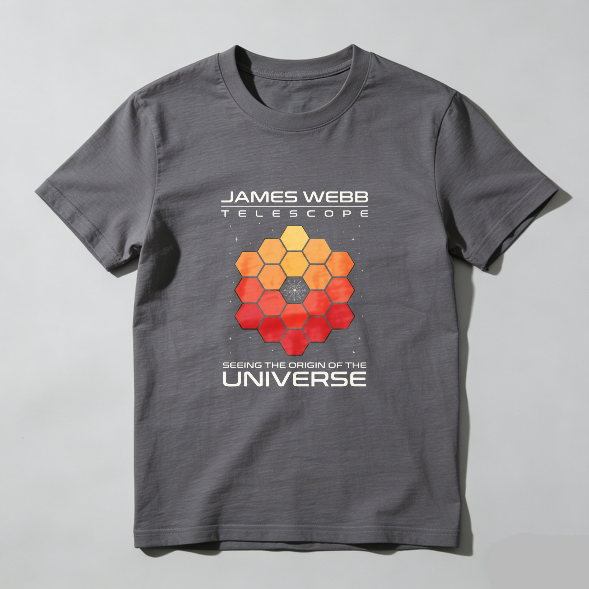 Dorawear™ James Webb Telescope Seeing The Origin Of The Universe Pure Cotton Short Sleeve T Shirt-Dorawear