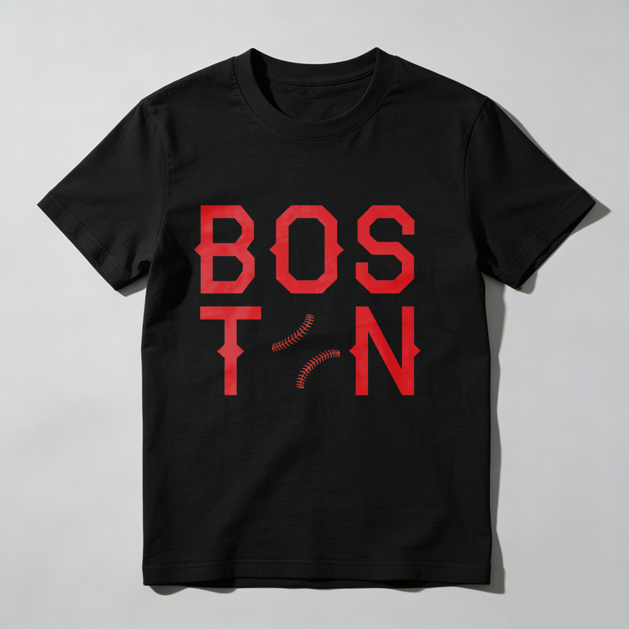 Dorawear™Boston Red Sox Baseball Design T Shirt