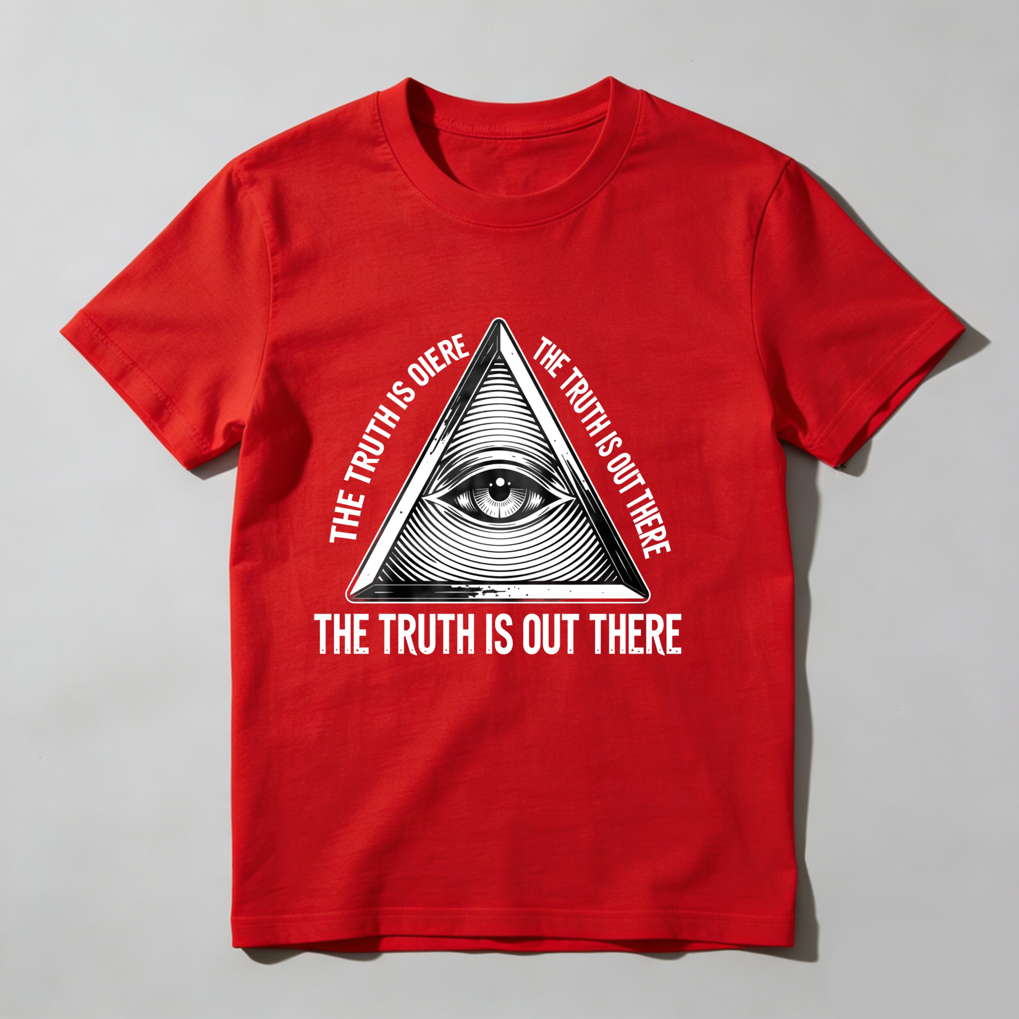 Dorawear™The Truth Is Out There Eye In Triangle  T Shirt