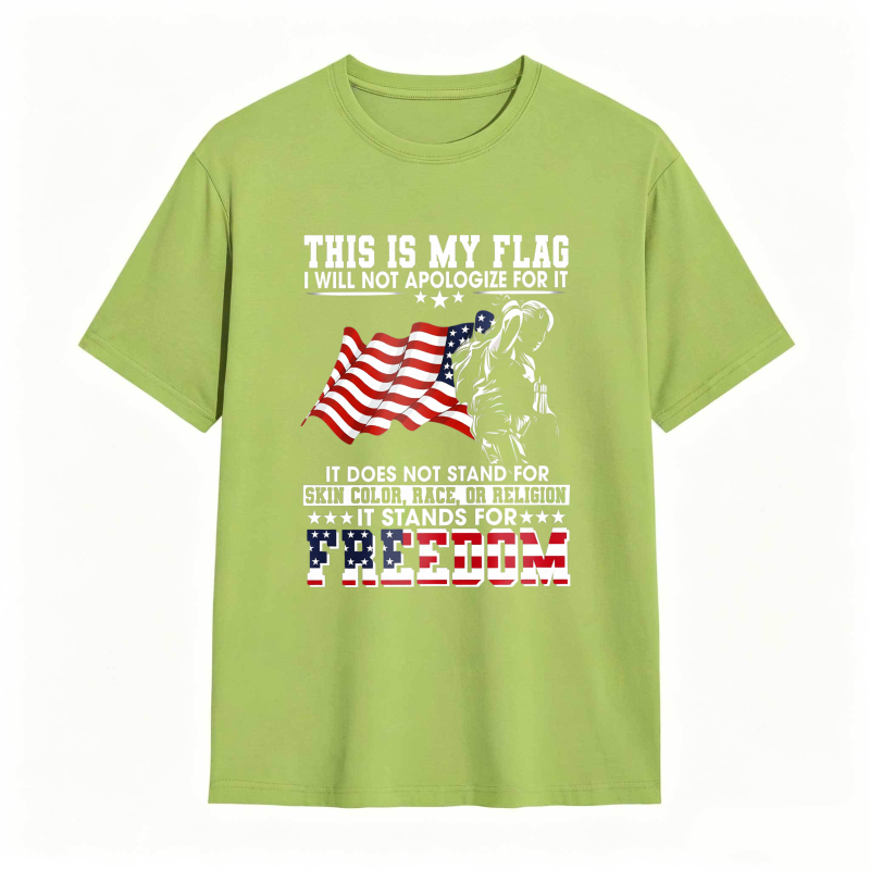 Dorawear™ American Flag Skeleton Freedom Statement Unisex Classic T-shirt