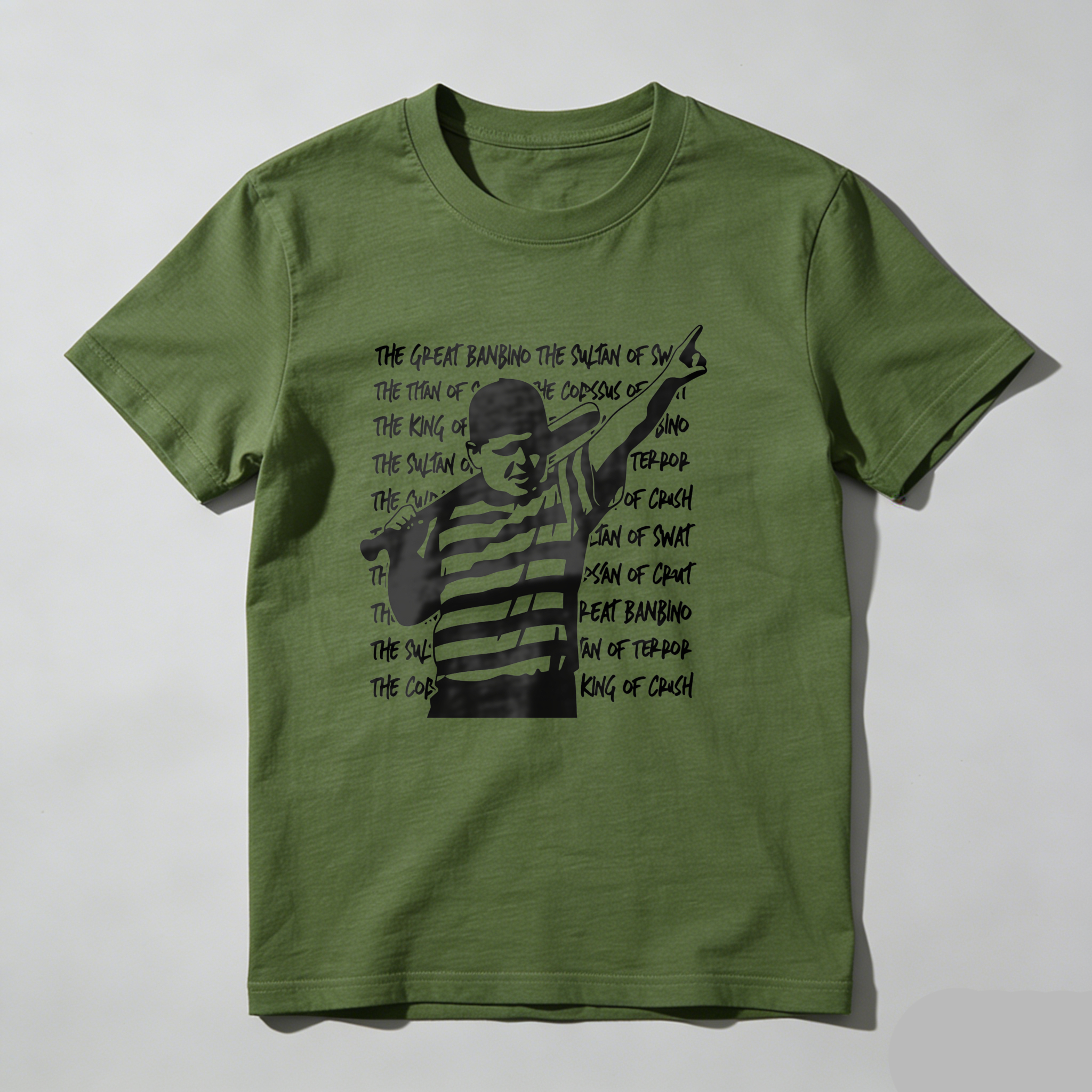 Dorawear™The Great Banbino Sultan Of Smash King Of Terror T Shirt
