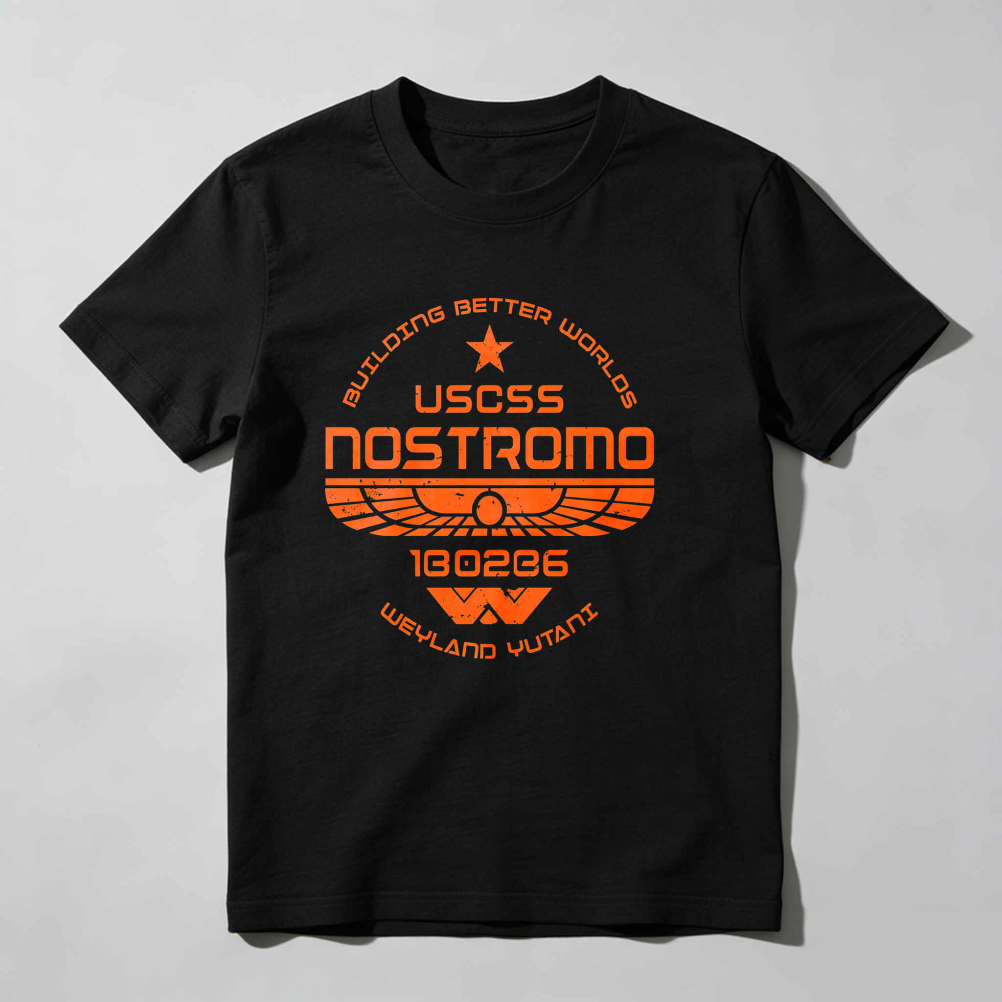 Dorawear™ Uscss Nostromo Building Better Worlds Weiland Yutani T Shirt