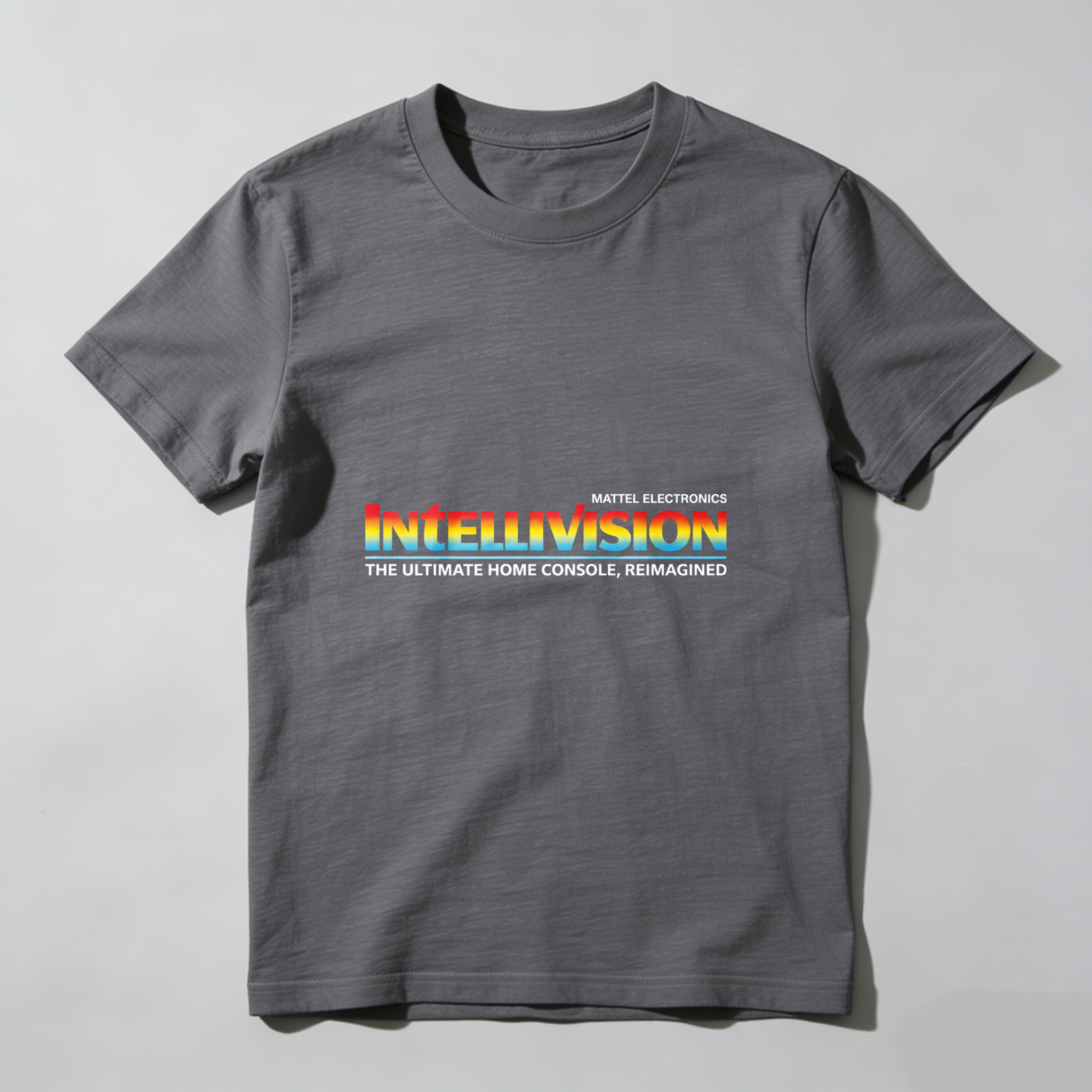 Dorawear™ Intellivision Mattel Electronics Ultimate Home Console Reimagined Pure Cotton Short Sleeve T Shirt-Dorawear